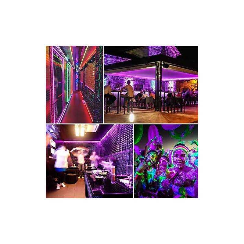 YAYIT 40 Foot Led Black Light Strip Kit