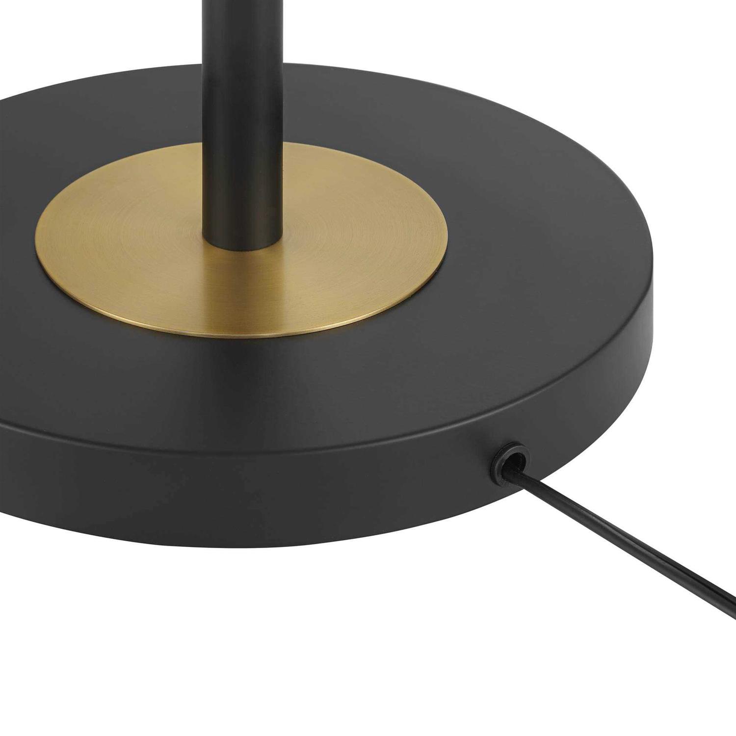 360 Lighting Rayna Modern Downbridge Floor Lamp 61 1/2 Tall Warm