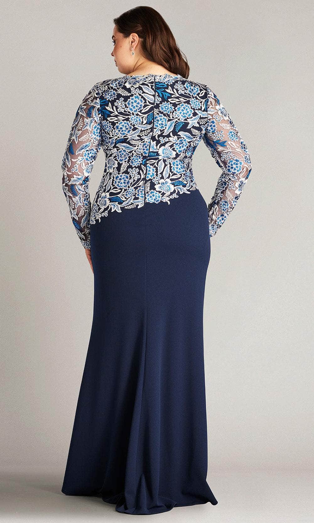 Embroidered Tulle Gown – PLUS SIZE