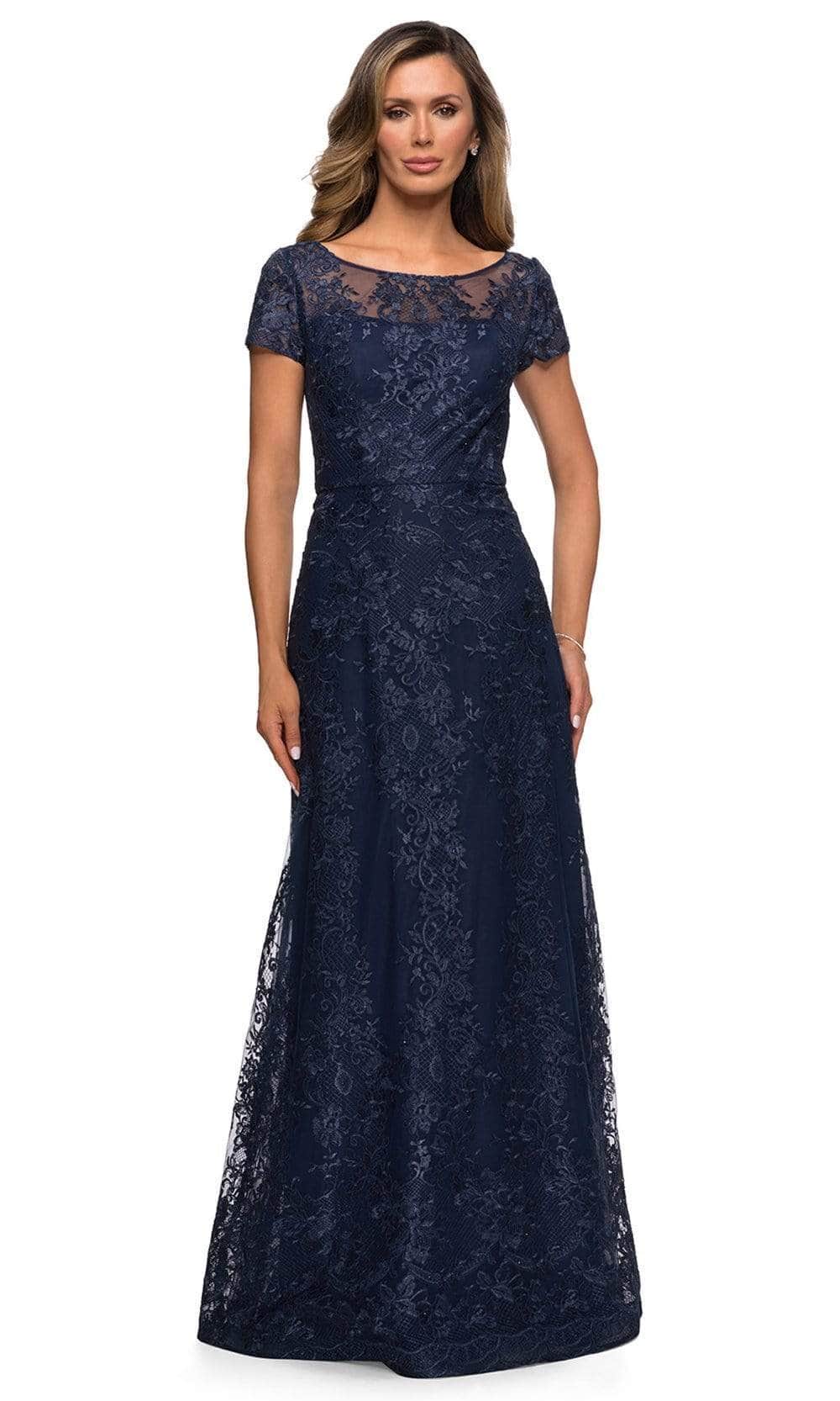 Beaded A-Line Formal Dress 27935SC