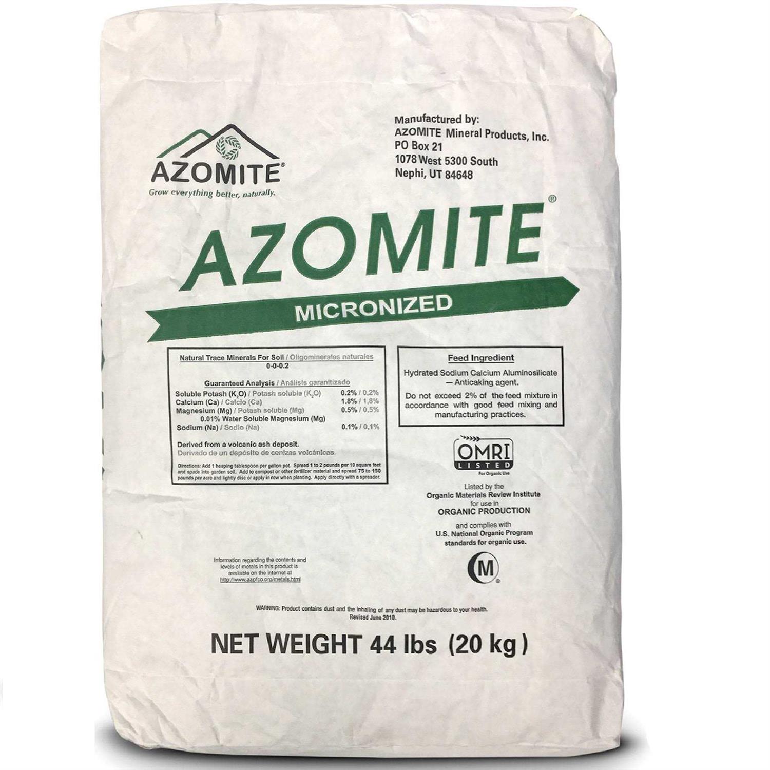 Azomite Micronized 44 lb Bag