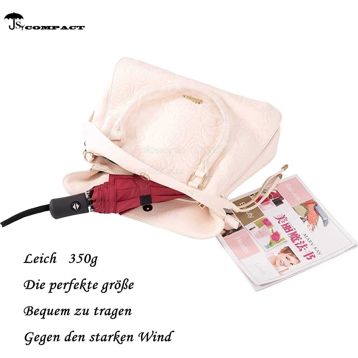 SY Compact Travel Umbrella Windproof Automatic Umbrellas-Factory Outlet Umbrella