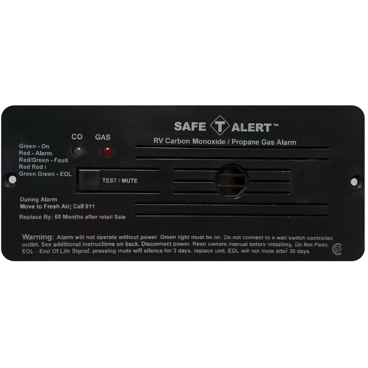 Safe-T-Alert Combo Carbon Monoxide Propane Alarms Flush Mount