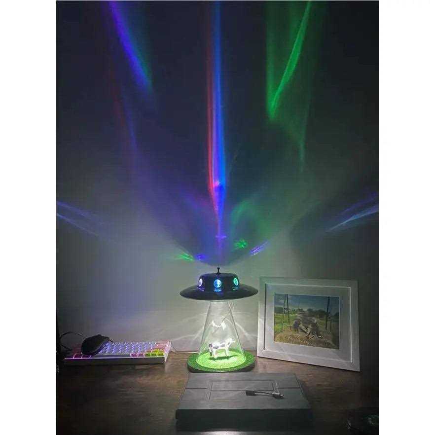 Alien Abduction Lamp The
