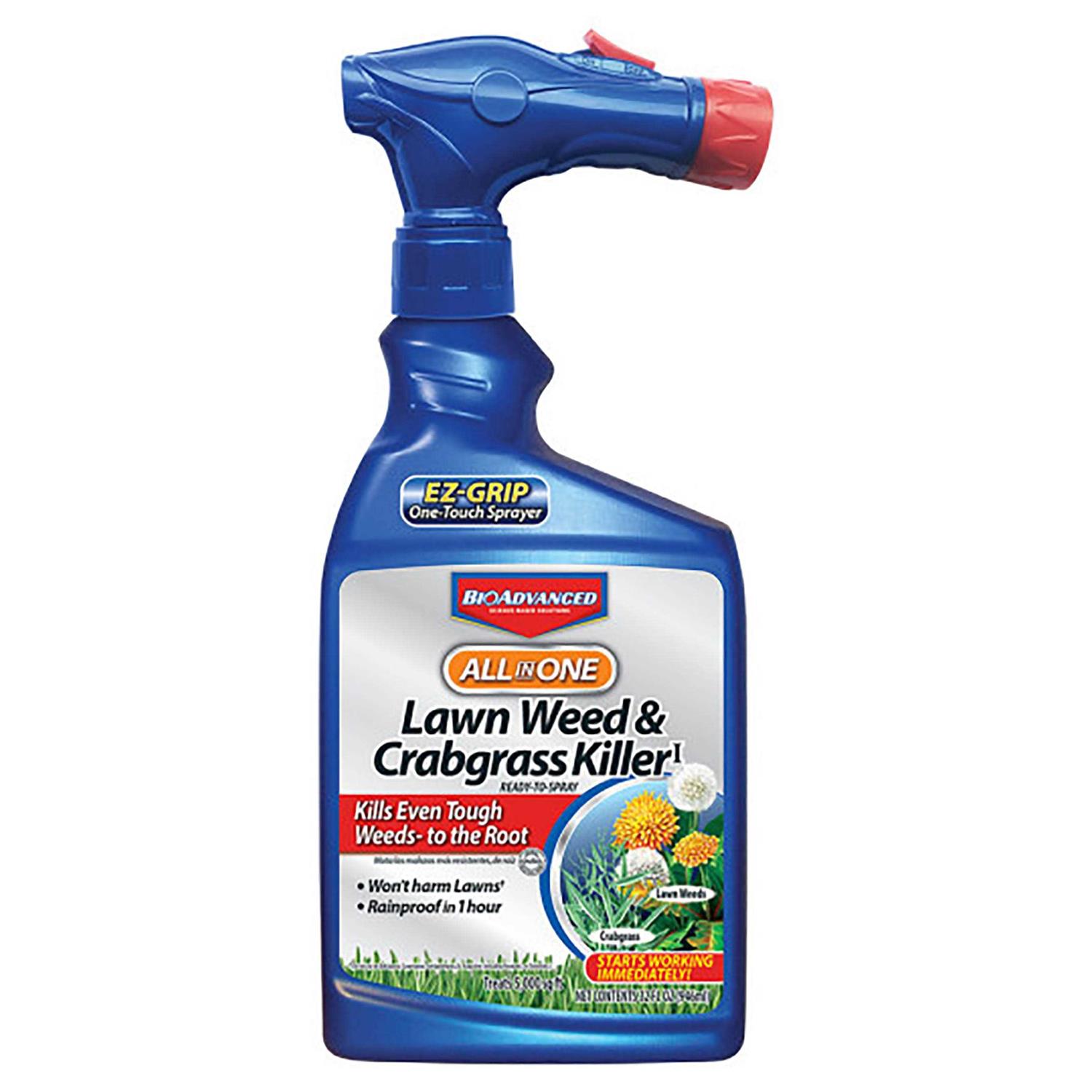BioAdvanced All-in-One Lawn Weed Crabgrass Killer