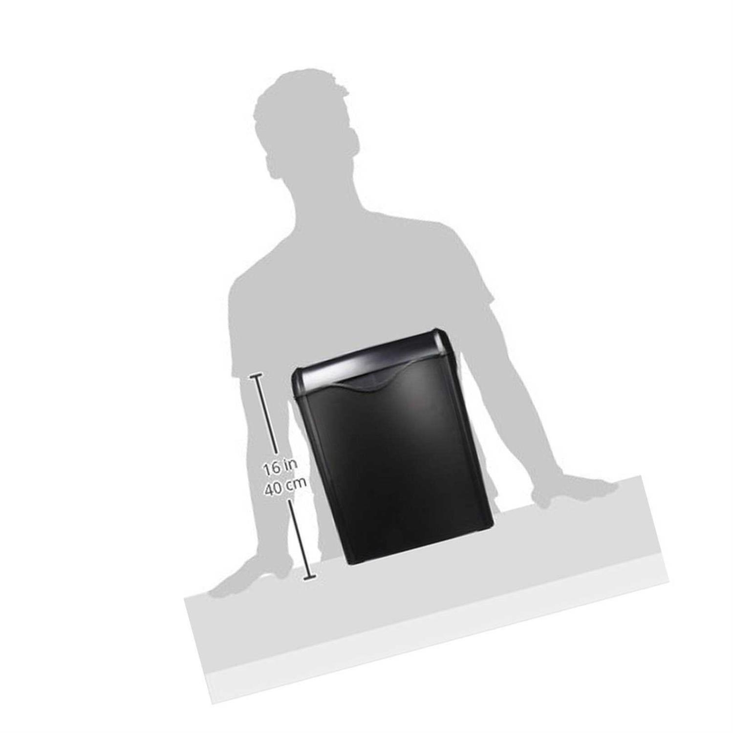 Amazon Basics 6-Sheet Cross-Cut Paper and Credit Card Shredder