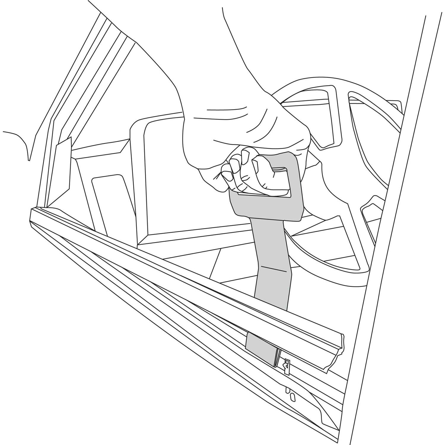 Lisle 35150 Window Belt Molding Remover