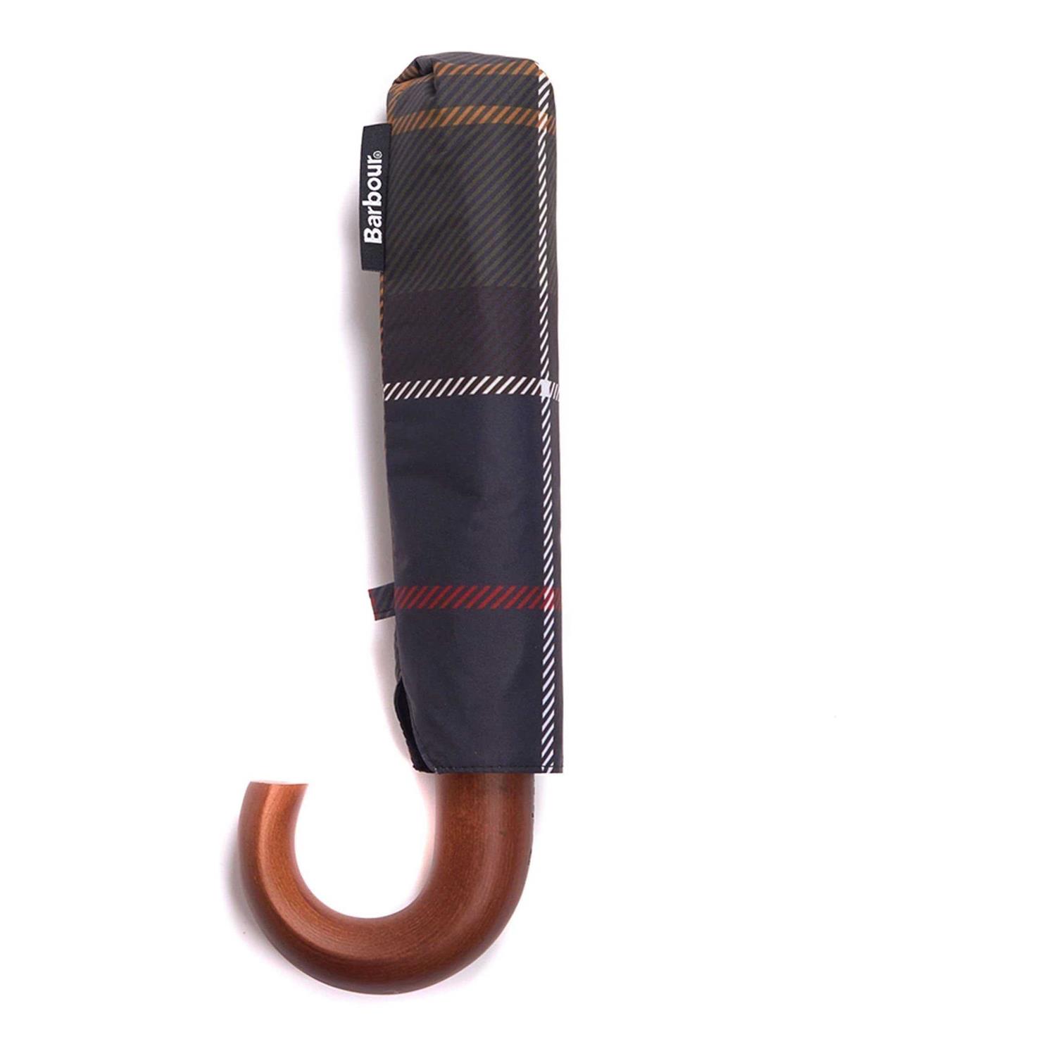 Barbour Tartan Mini Umbrella