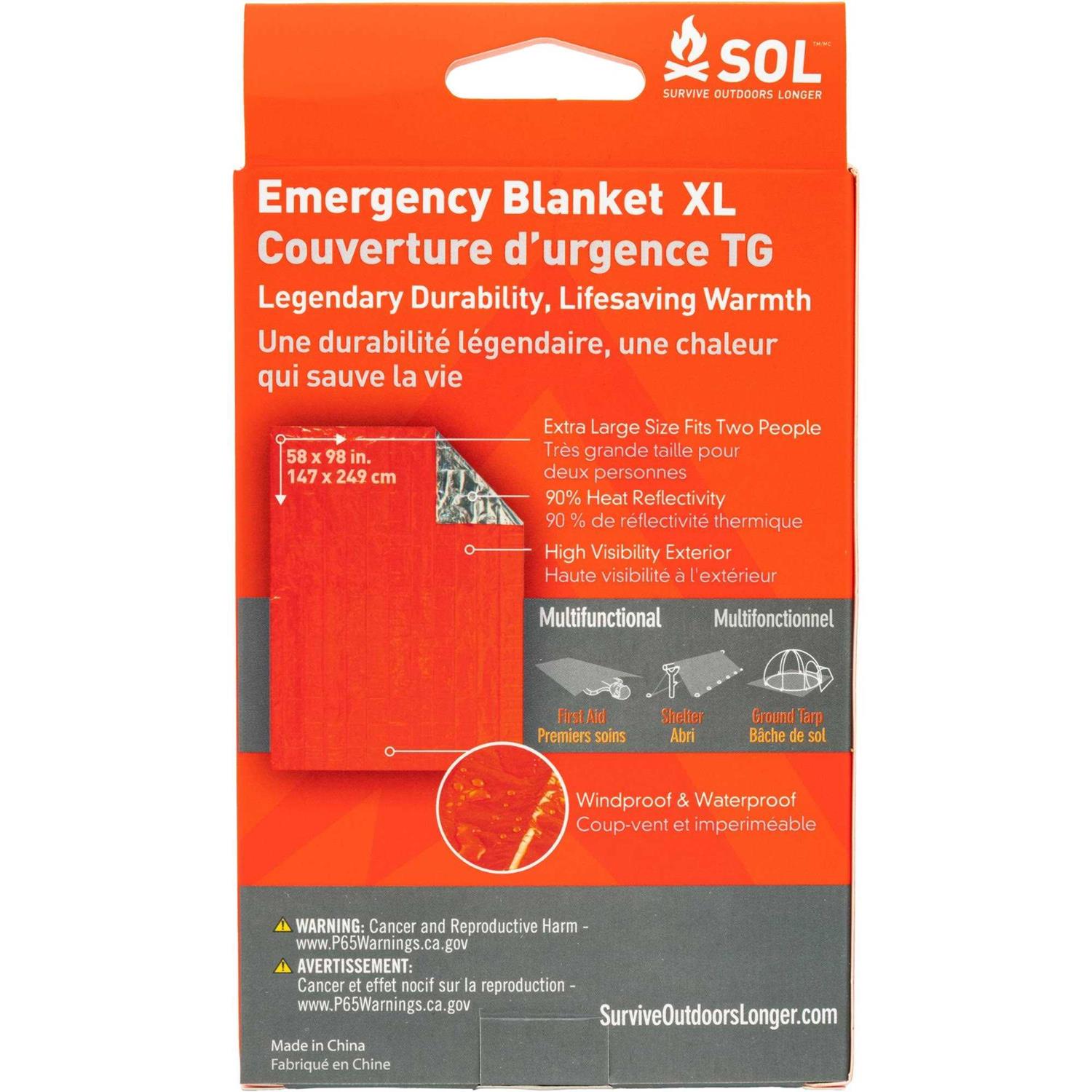 SOL Survival Blanket