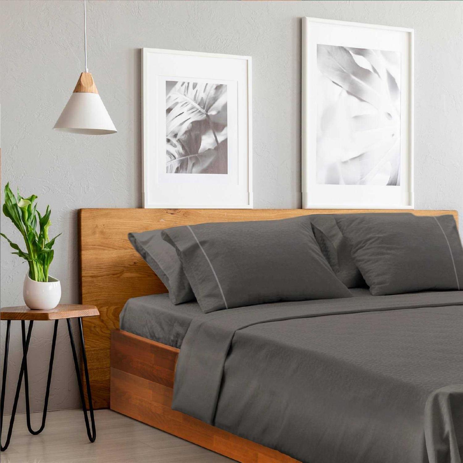 6 PC LuxClub Bamboo Sheet Set 18 inch Deep Pockets