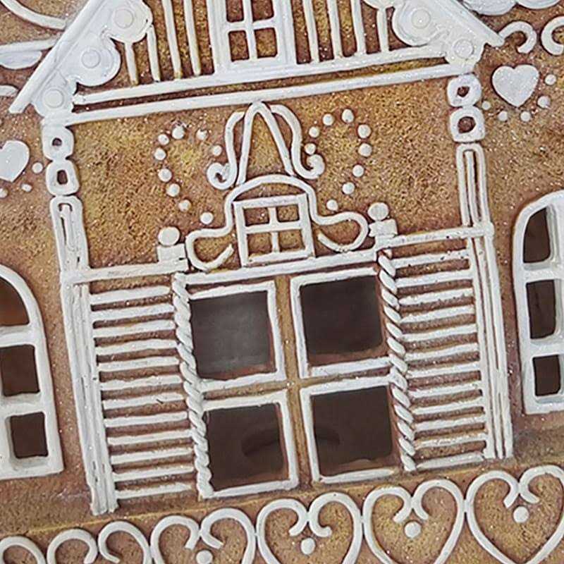 At Home 6.5 Led House Decor Gingerbread