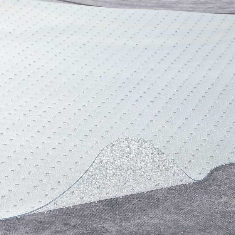 Chair Mat for Carpeted Floor with Lip for Home & Office