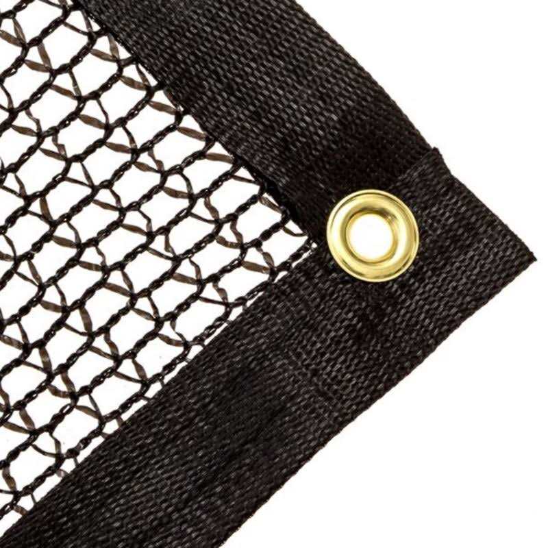 Be Cool Solutions Black Knitted Shade Cloth For Greenhouse 12′ X