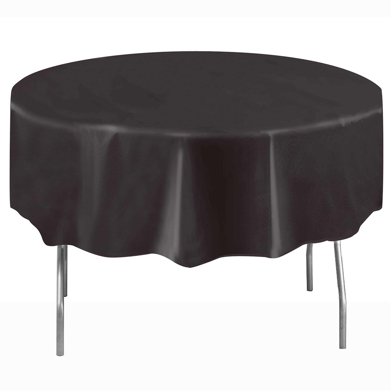 Way to Celebrate! Round Plastic Tablecloth