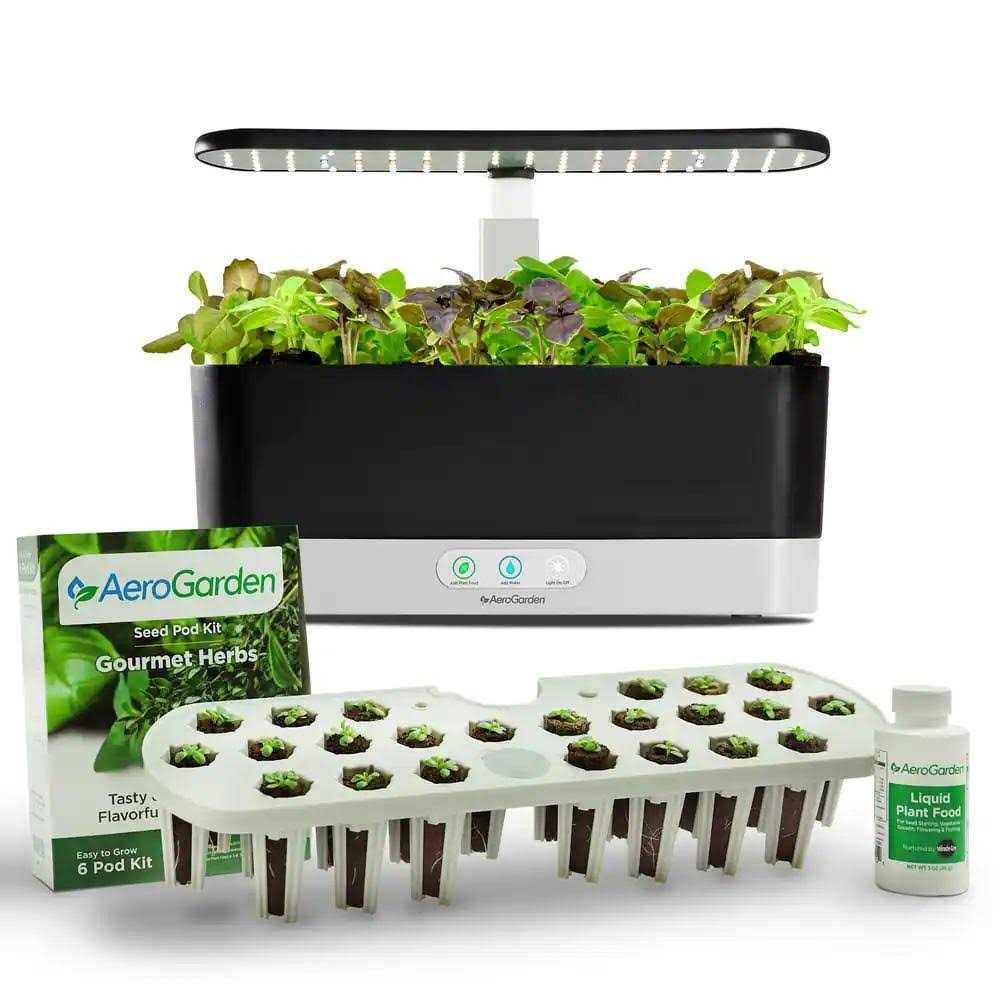 AeroGarden Harvest Slim Seed Starting System Bundle