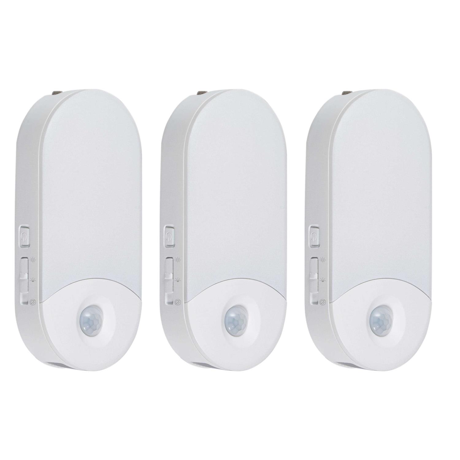 Westinghouse 3-Pack 4-in-1 Power Failure Night Light Motion and Light Sensing Rechargeable Emergency LED Flashlight