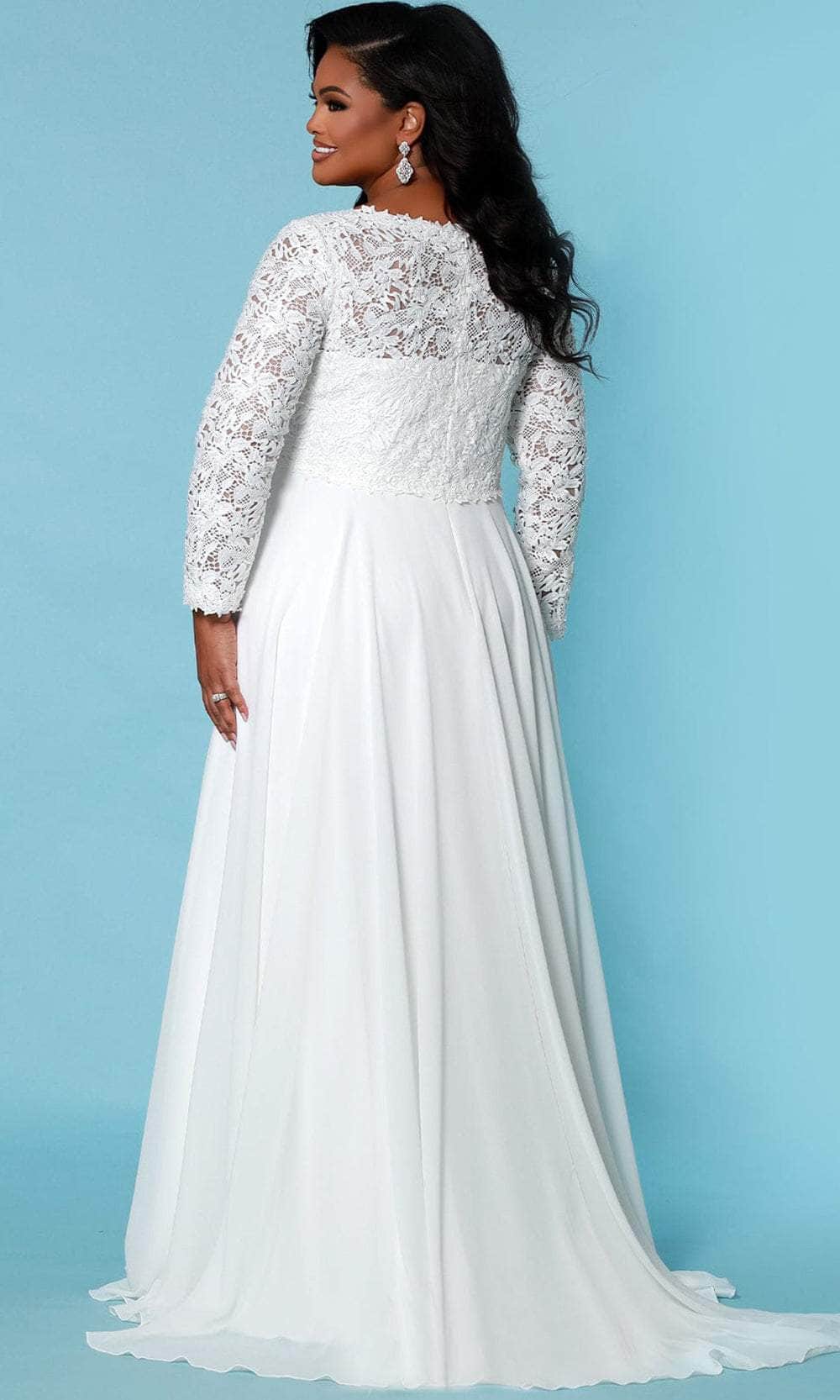 SC5276 Lace Empire Bridal Gown