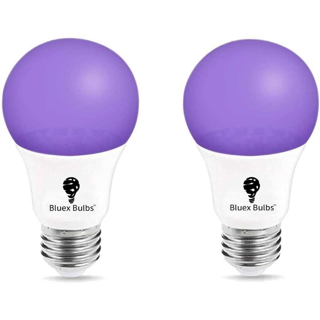 Bluex Bulbs 2 Pack Bluex LED A19 Light Bulb 9W E26 Base LED Bulb