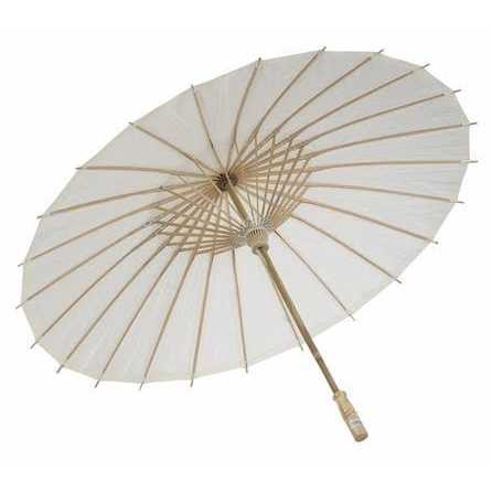 Quasimoon 32 inch Paper Parasol Umbrella PaperLanternStore