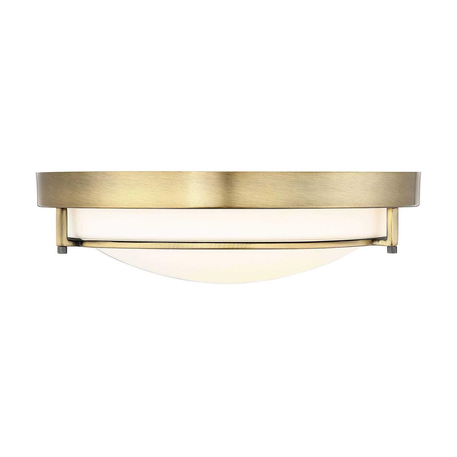 Trade Winds Lighting Slim Ceiling Light Nickel