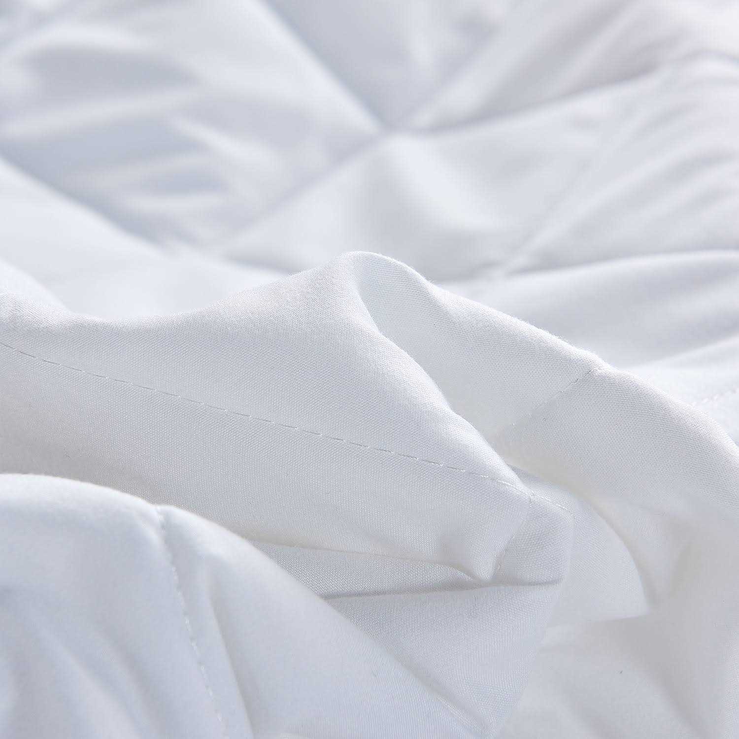 3 Layer Quilted Waterproof Mattress Pad Hypoallergenic Protector Cover