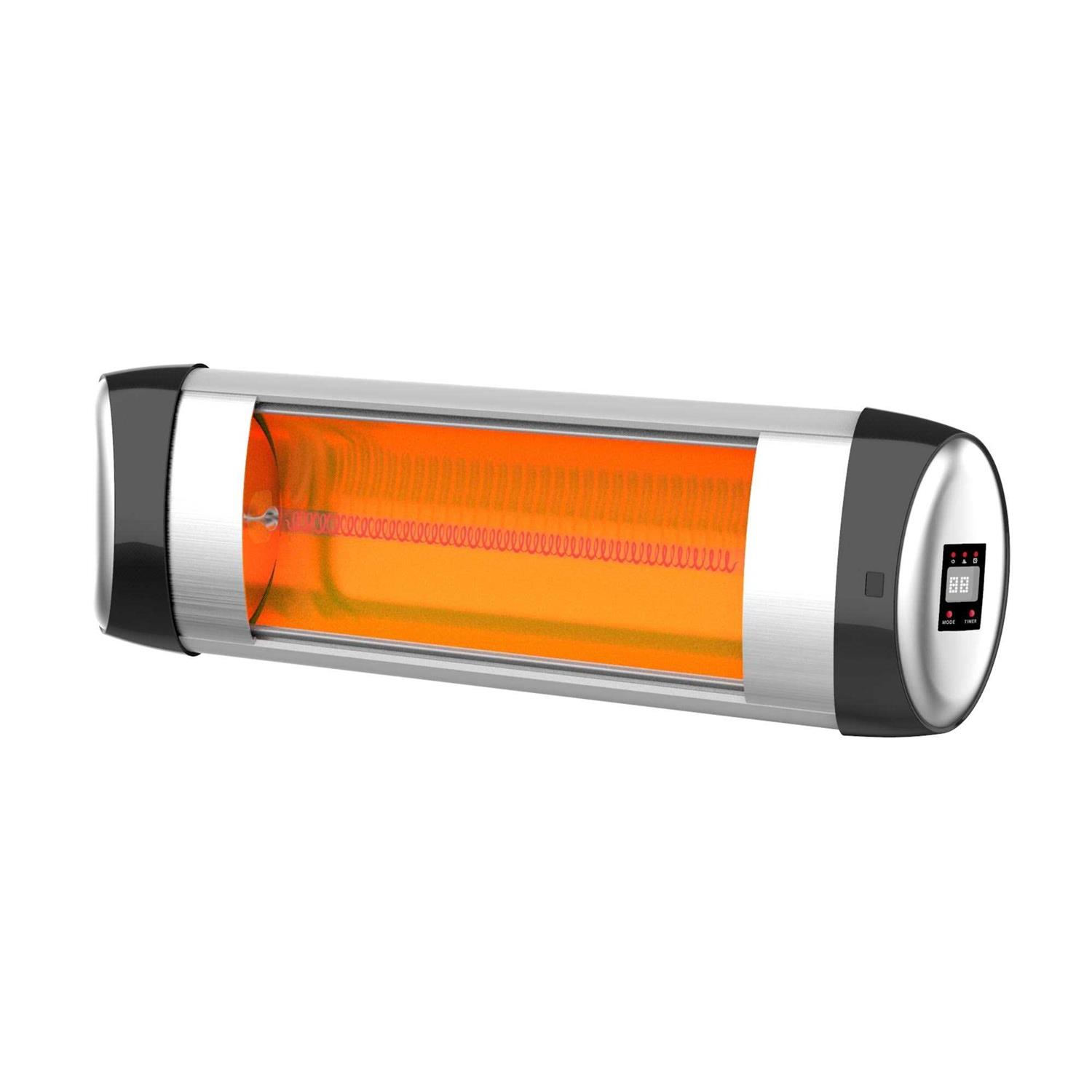 1500w Wall Mounted Infrared Electric Heater with Remote Control