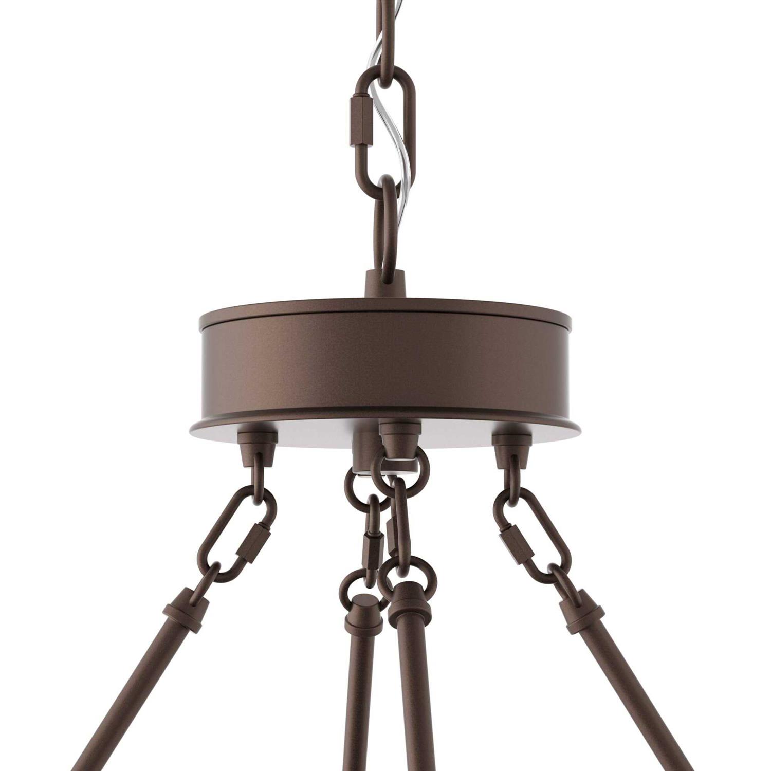 Acroma 12-light 40In Modern Farmhouse Wagon Wheel Chandelier