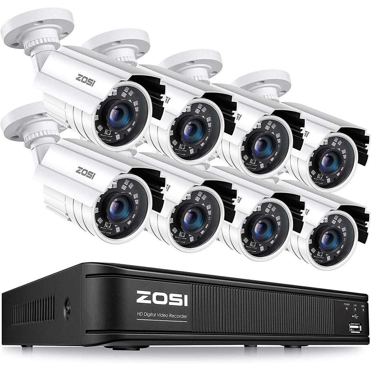 Waterproof Outdoor Security Camera System