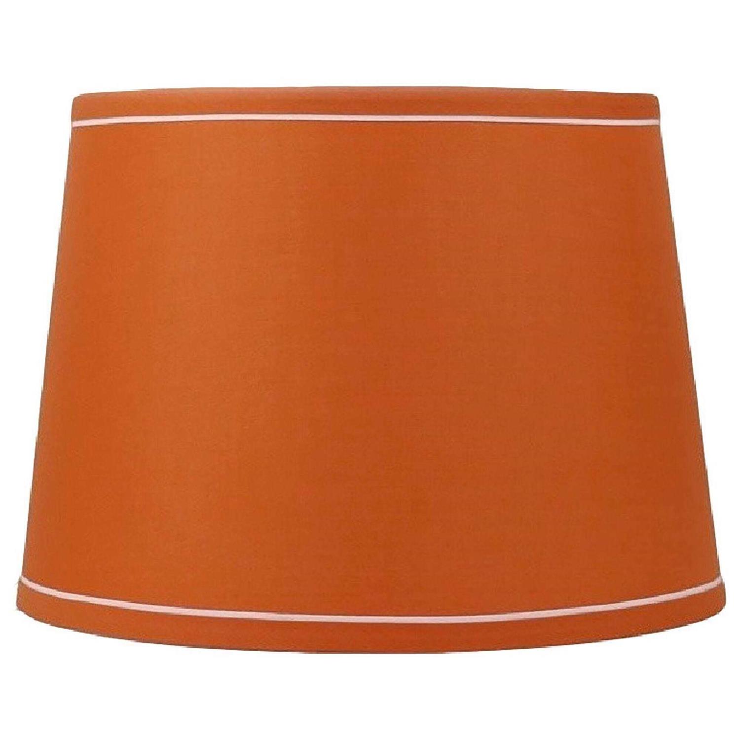 Urbanest French Drum with White Trim Lampshade