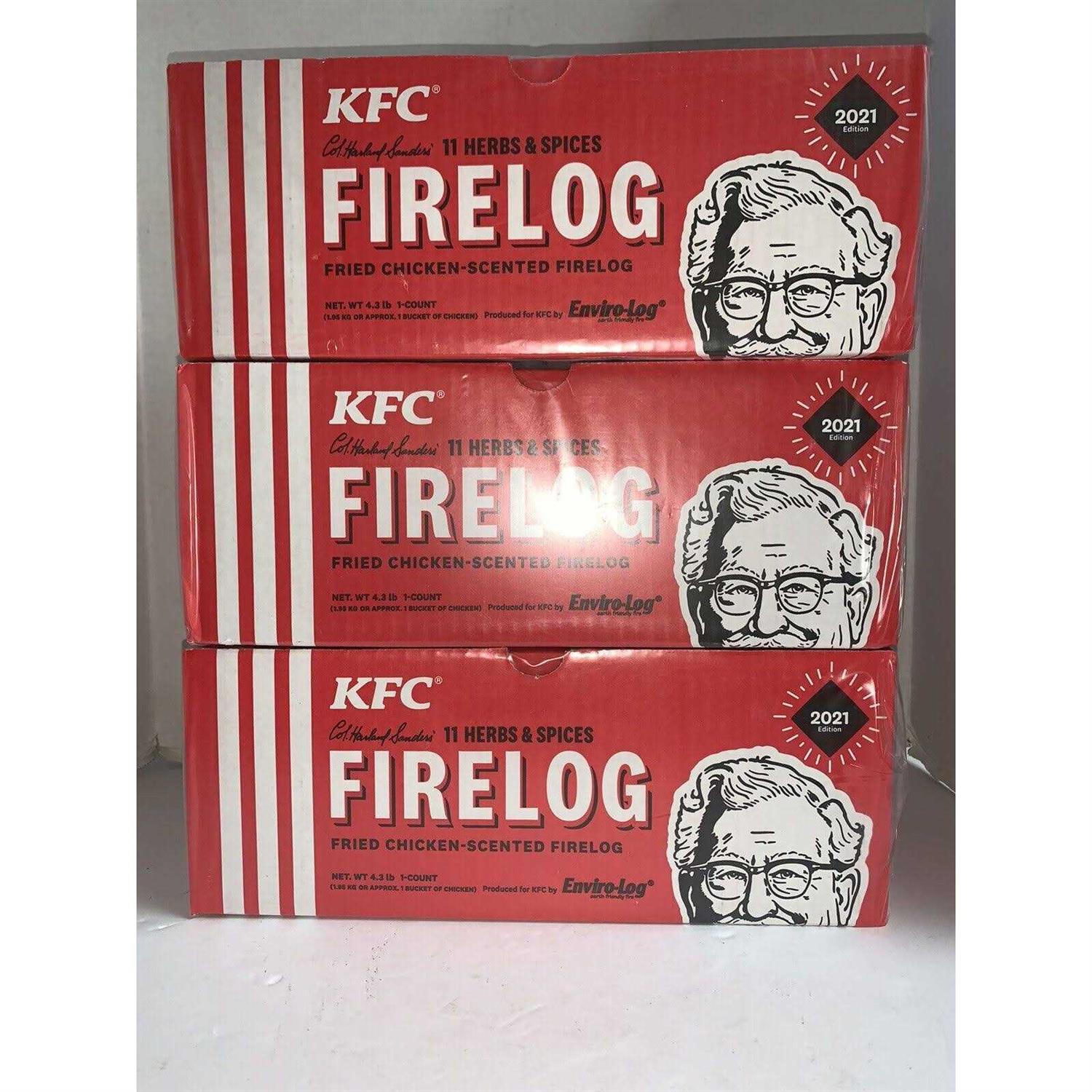2021 KFC 11 Herbs and Spices Firelog by Enviro-Log