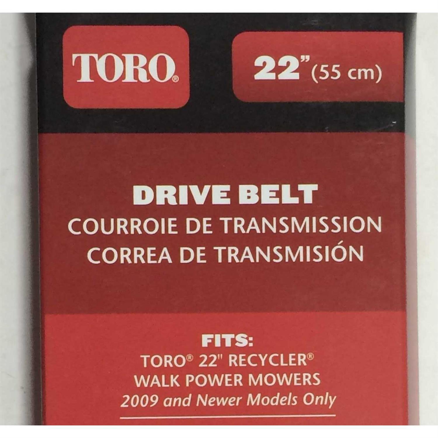 Toro Drive Belt For Lawn Mowers