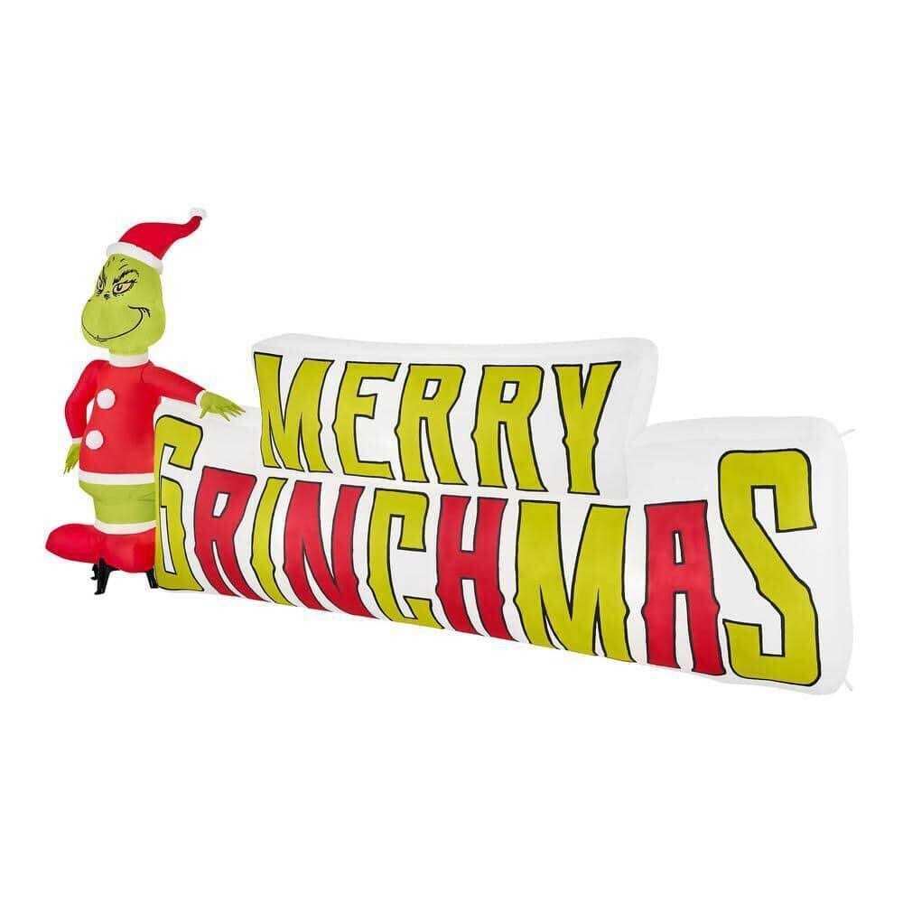 9Ft Led Grinch Christmas Iatable