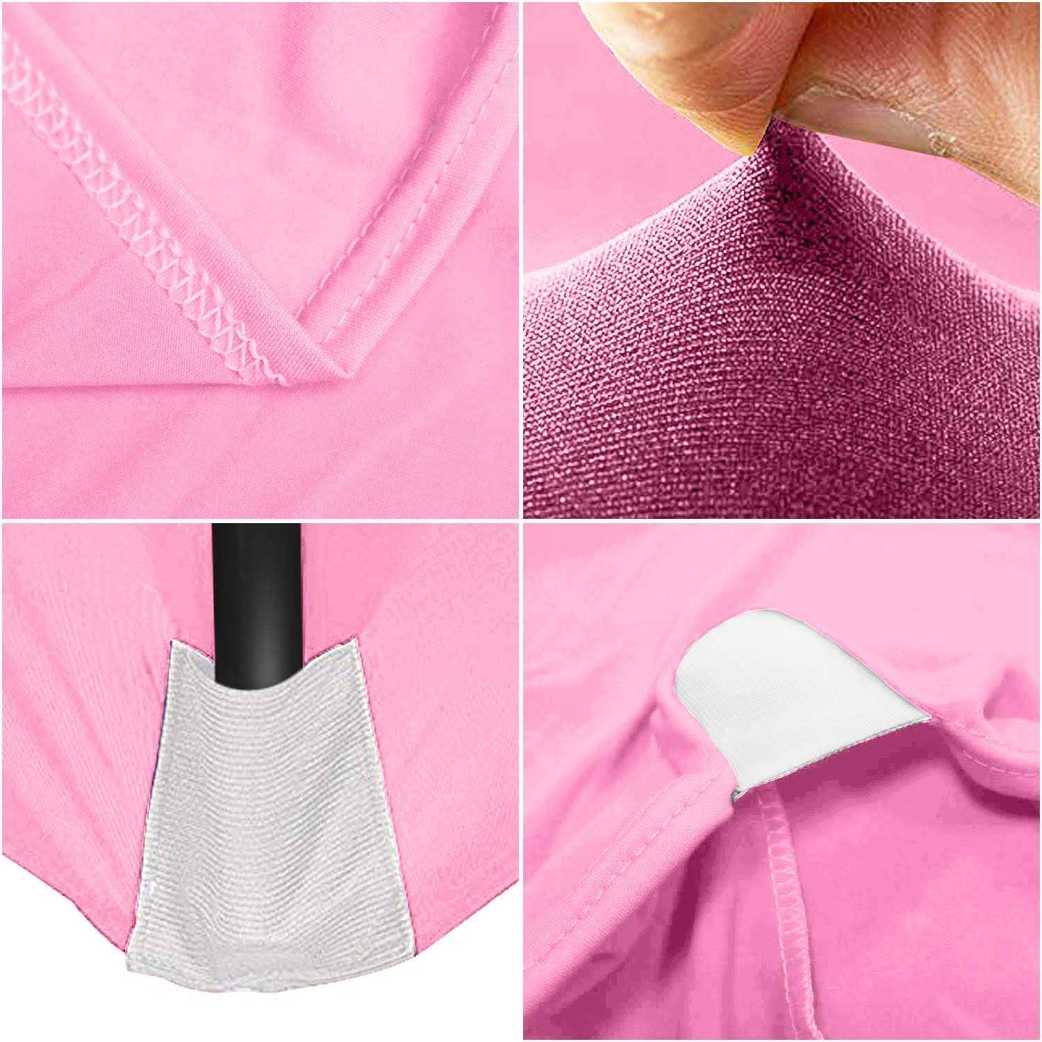 ABCCANOPY Spandex 6 ft Table Fitted Stretch Table Cover Polyester Table Toppers