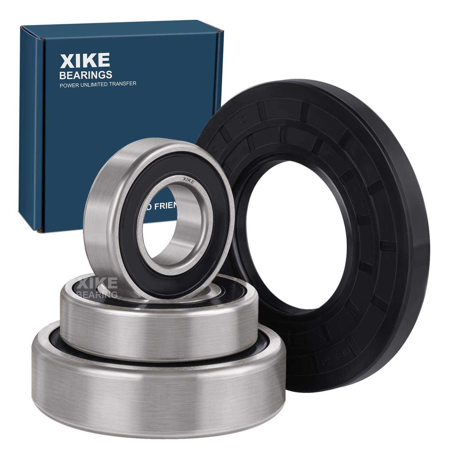 XiKe 4036ER2004A, 4036ER4001B, 4280FR4048E and 4280FR4048L Front Load Washer Tub Bearing & Seal Kit Rotate Quiet and Durable