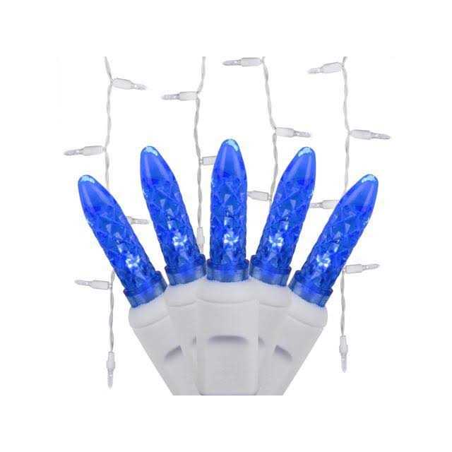 Wintergreen Lighting 7 ft. 70-Light LED M5 Icicle Light Set