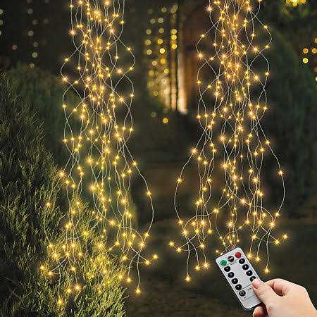 WEST & ARROW Waterfall Fairy Lights White