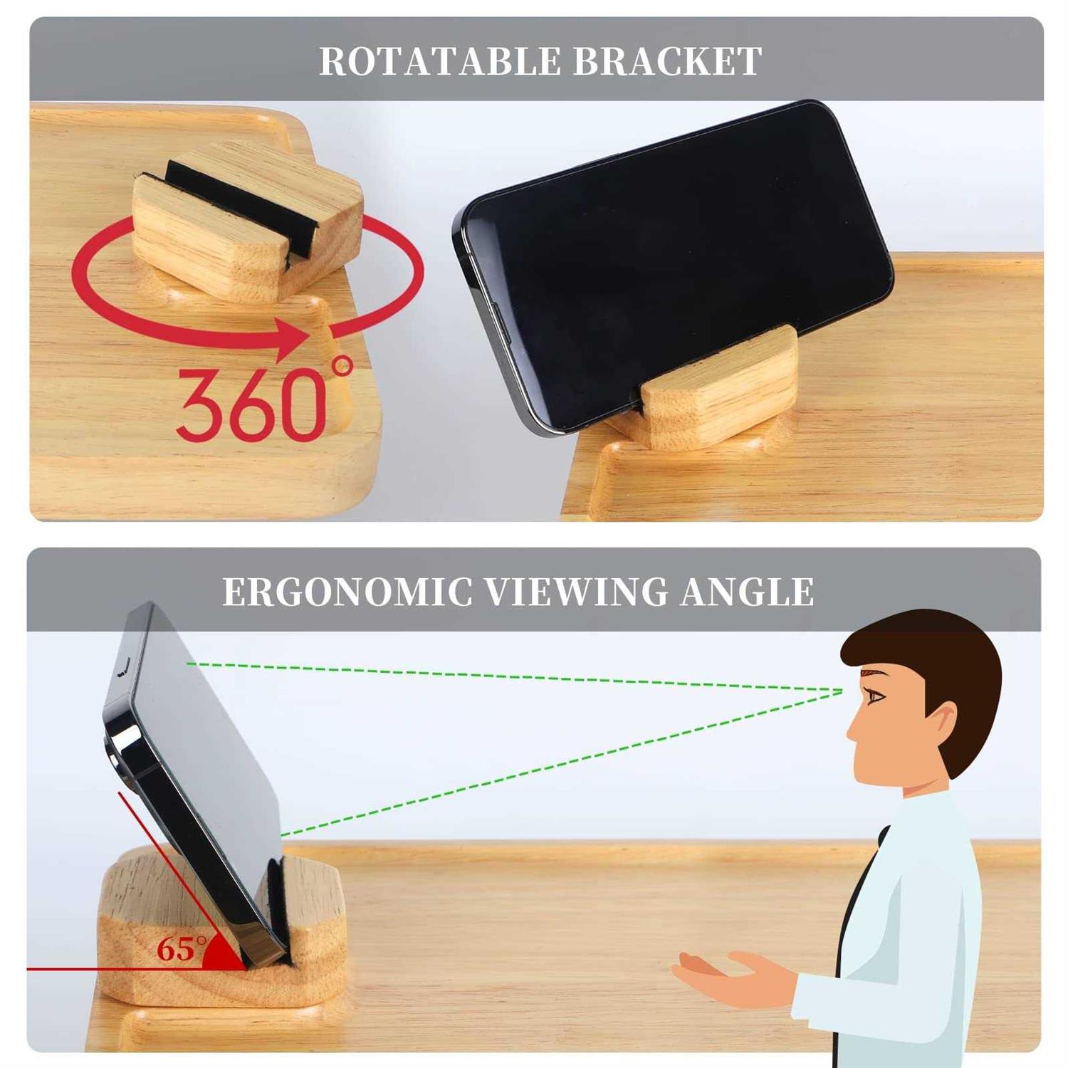 TISEMENT Couch Tray for Wide Sofa