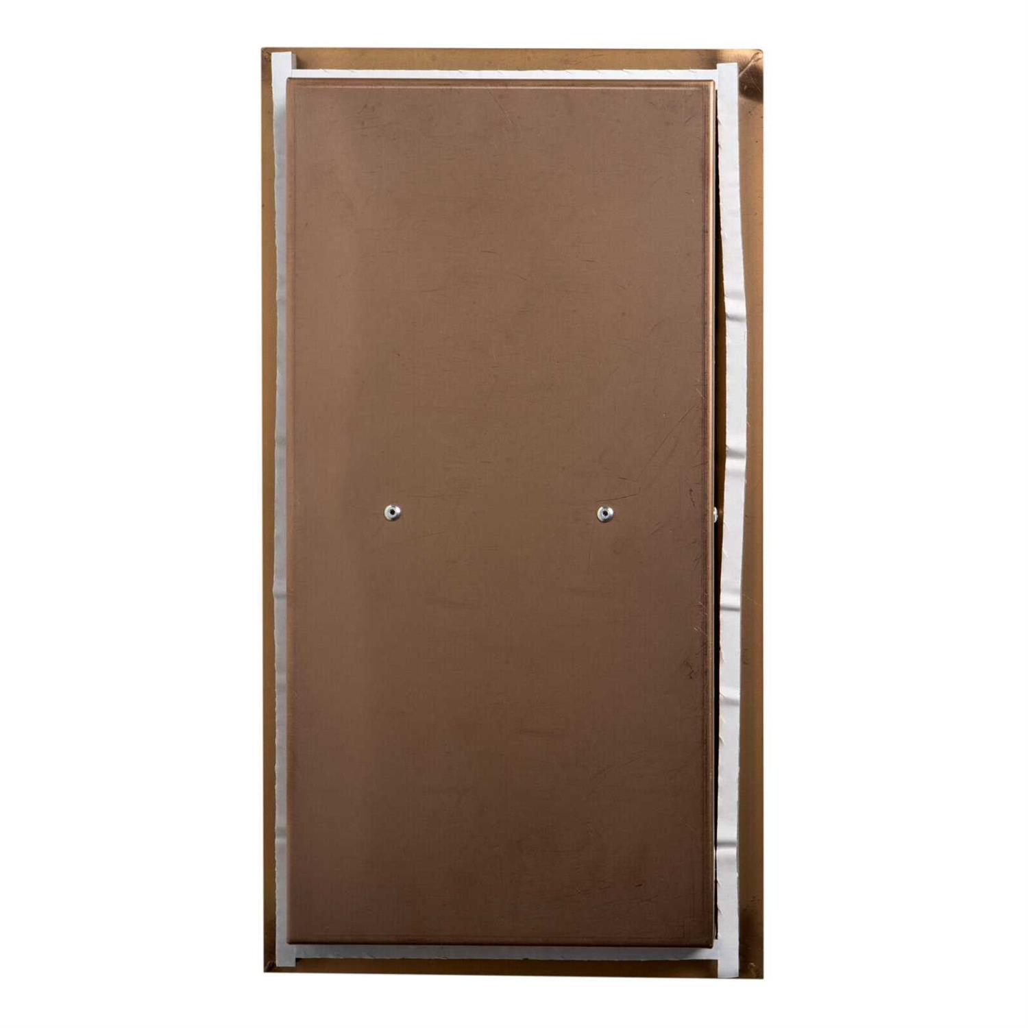 Alfi brand ABTPNP88-B Brushed PVD Stainless Steel Recessed Toilet Paper Holder Niche