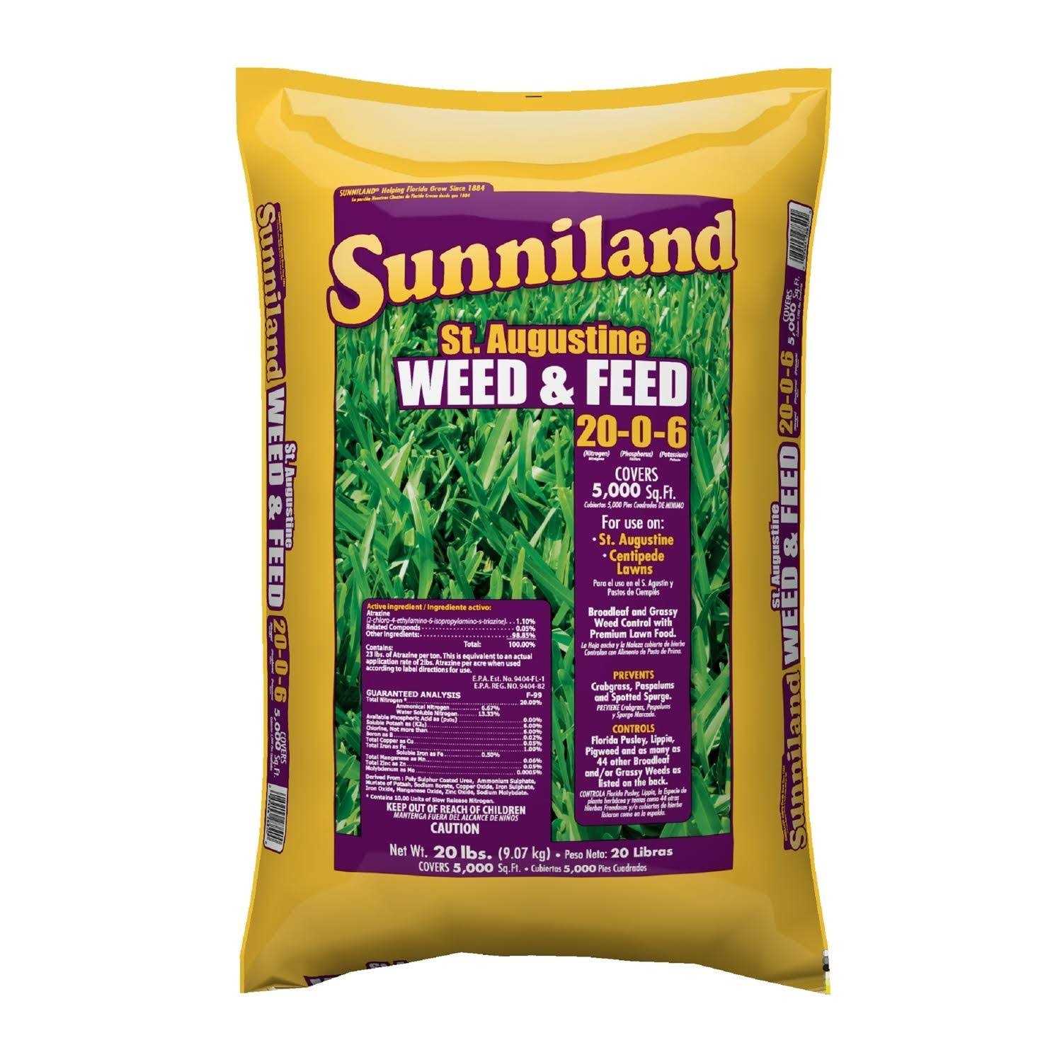 Sunniland Weed Feed St. Augustine