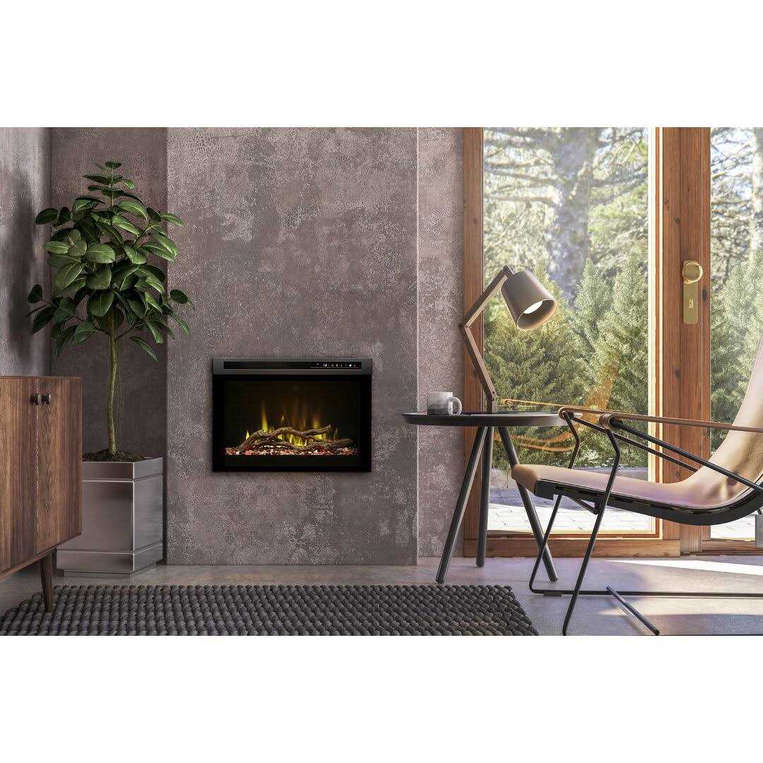 Dimplex 26-in Multi-Fire XHD Pro Plug-in Electric Fireplace with Acrylic Ice & Driftwood