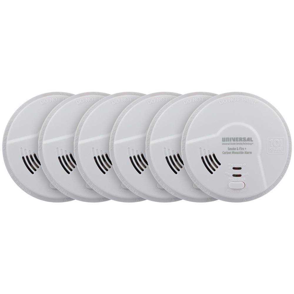 USI 3-in-1 Smoke, Fire and Carbon Monoxide Smart Alarm 10 Year Sealed Battery
