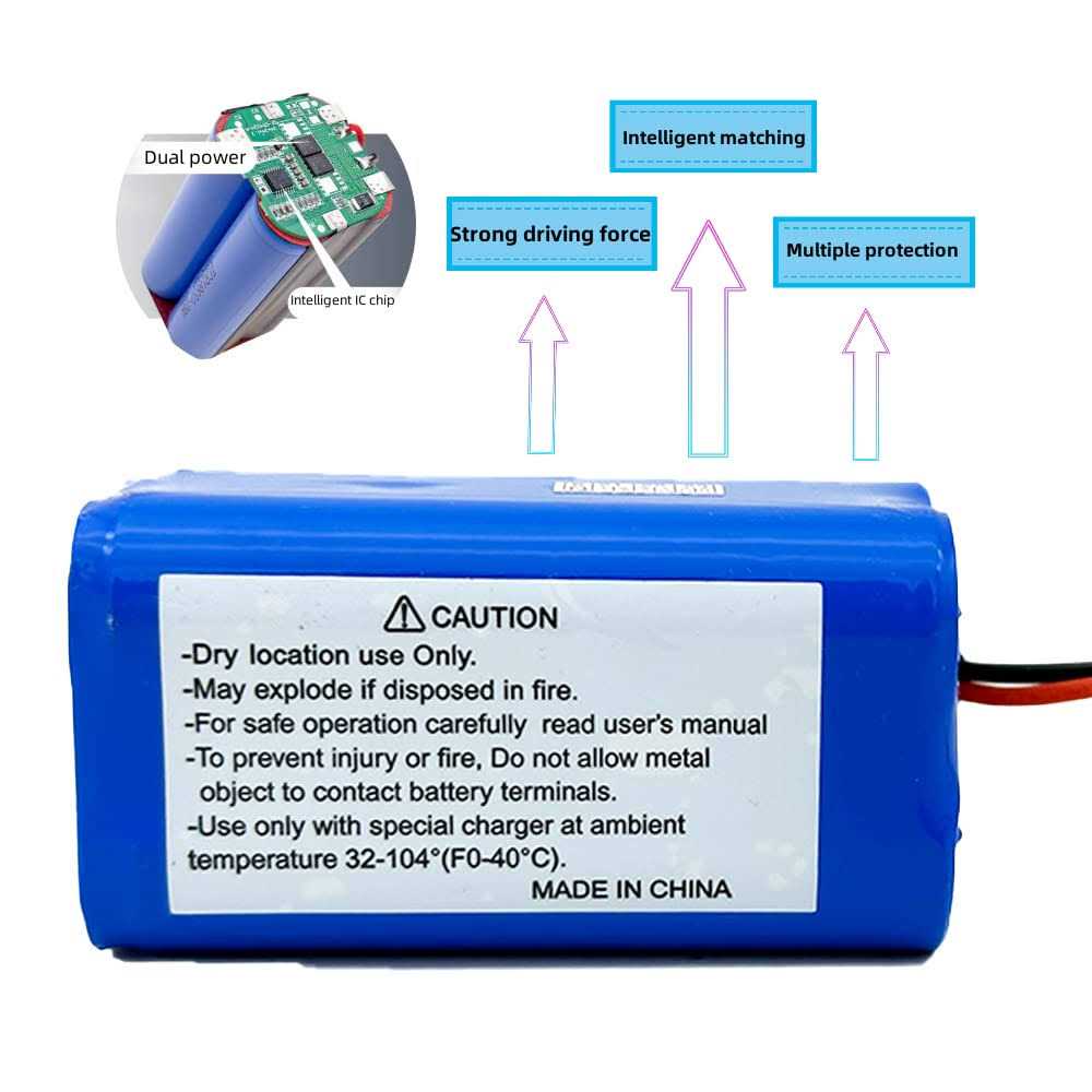14.4V 2600mAh Replacement Battery for Ecovacs Deebot N79S N79 DN622 Eufy RoboVac 11 11S 12 15C 25C 30 30C 35C