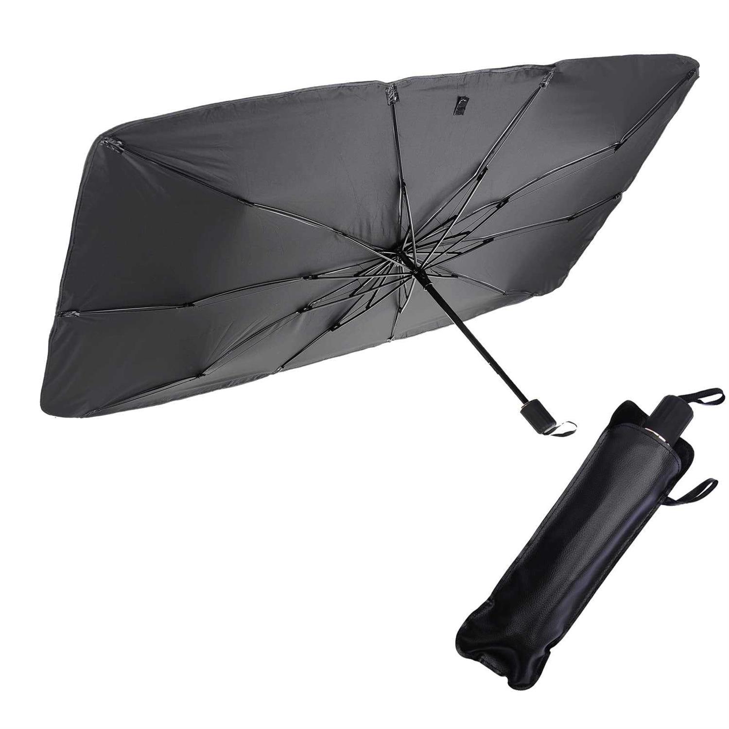 Foldable Car Windshield Umbrellas Car Windshield Sun Shade Umbrella for Front Windows