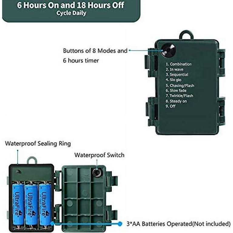 Anycosy Christmas Lights LEDs Lights 8 Modes