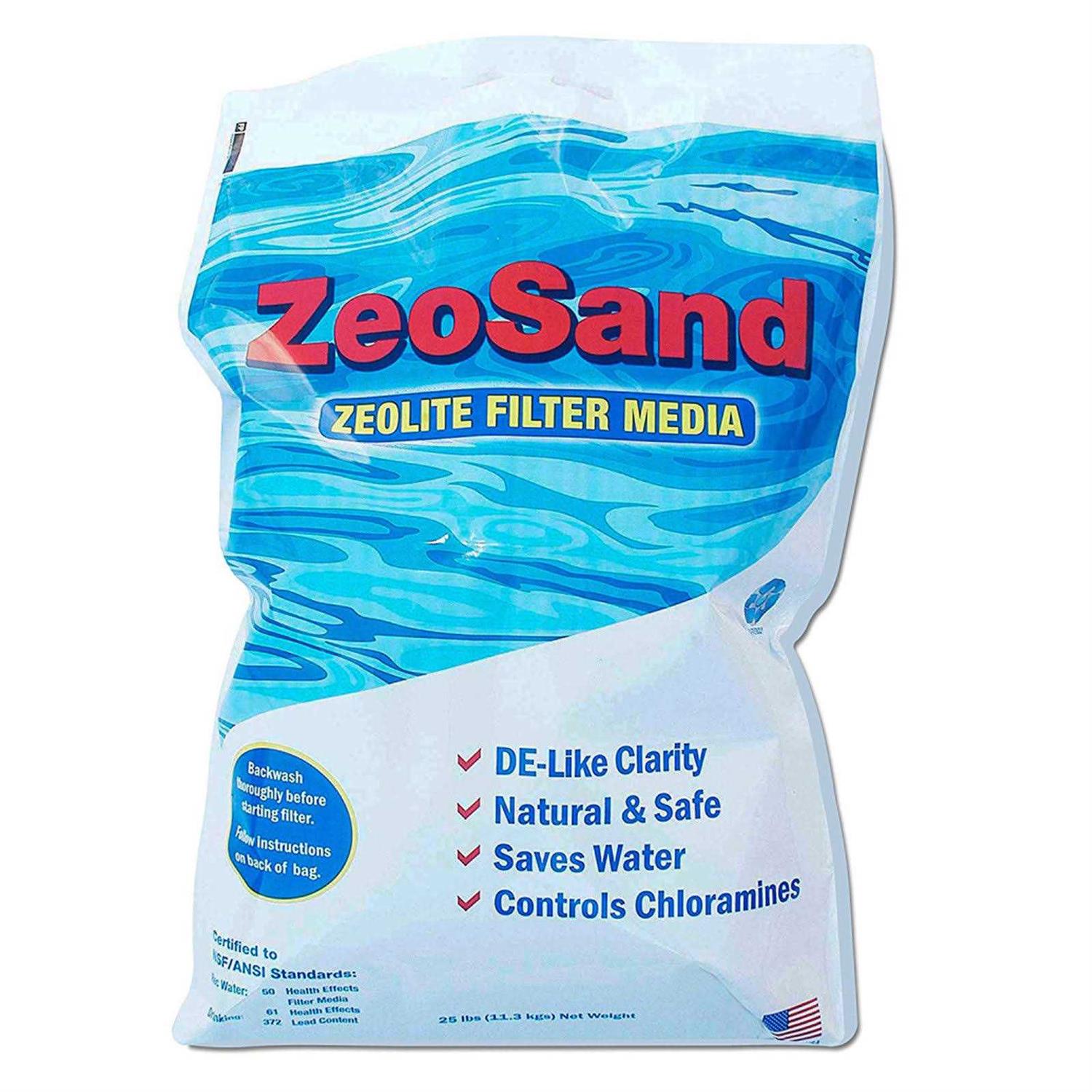 ZeoSand Pool Filter Media