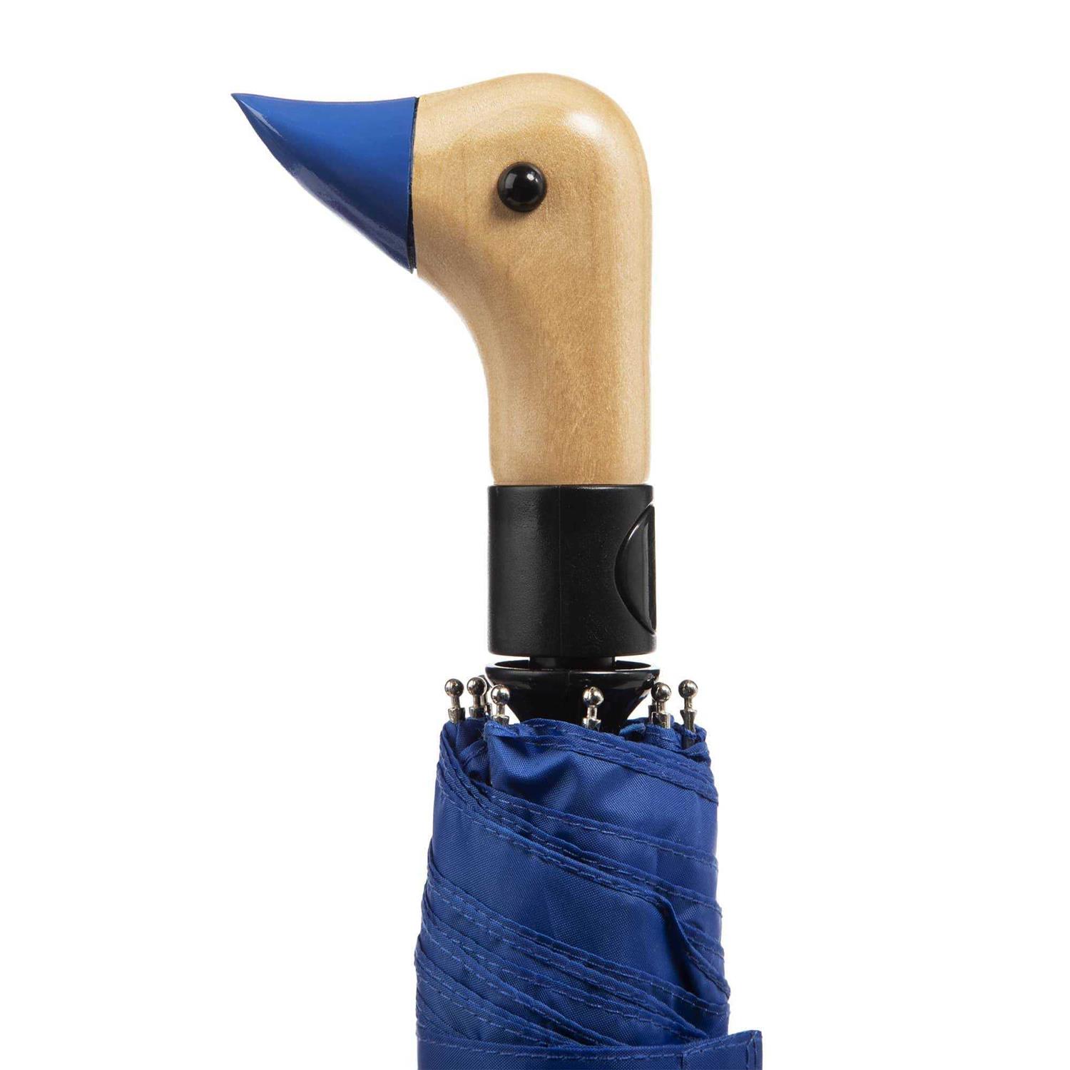 Totes Wooden Duck Handle Auto Open Umbrella