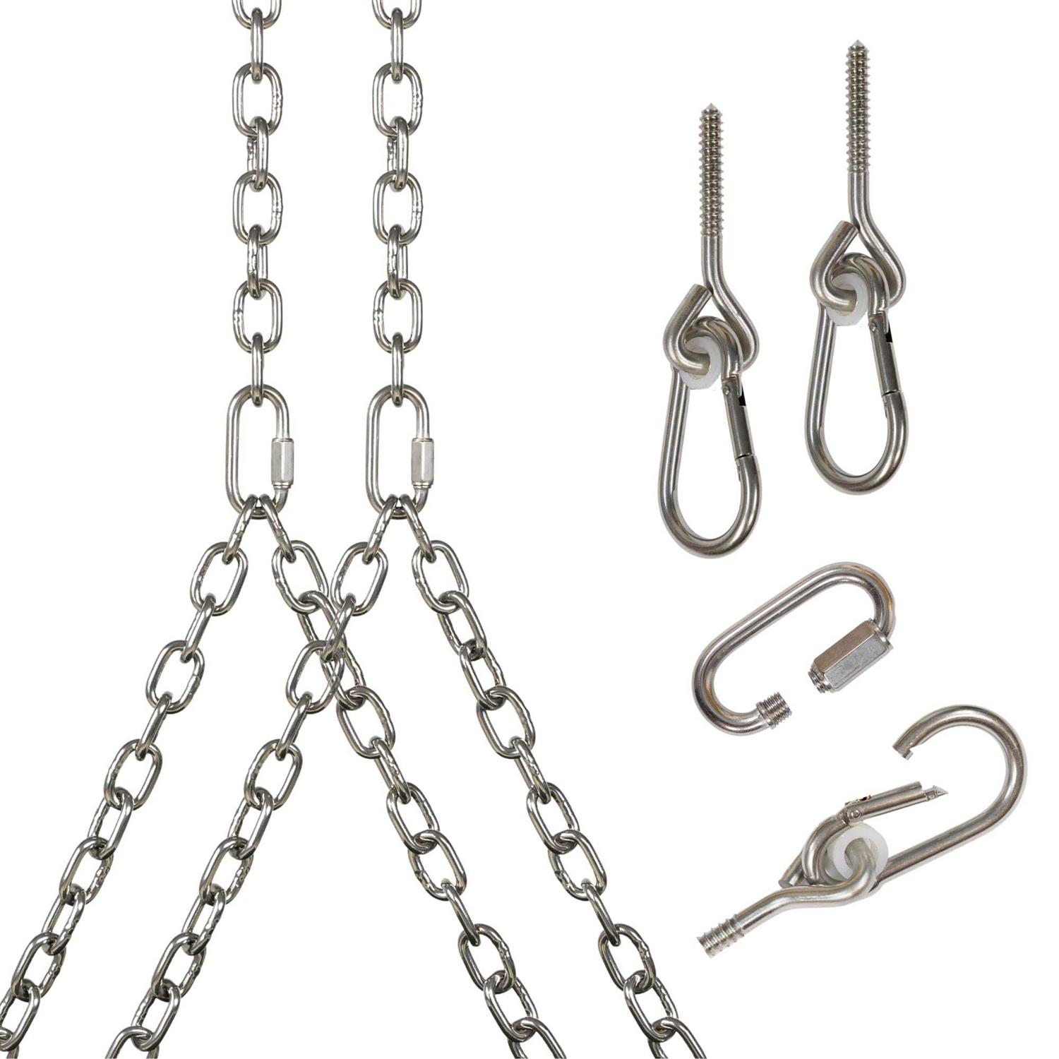Barn Shed Play Heavy Duty 700 Lb Porch Swing Hanging Chain Kit