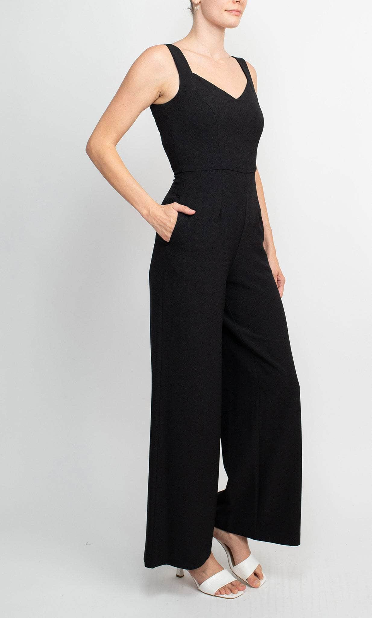 V-Neck Sleeveless Jumpsuit