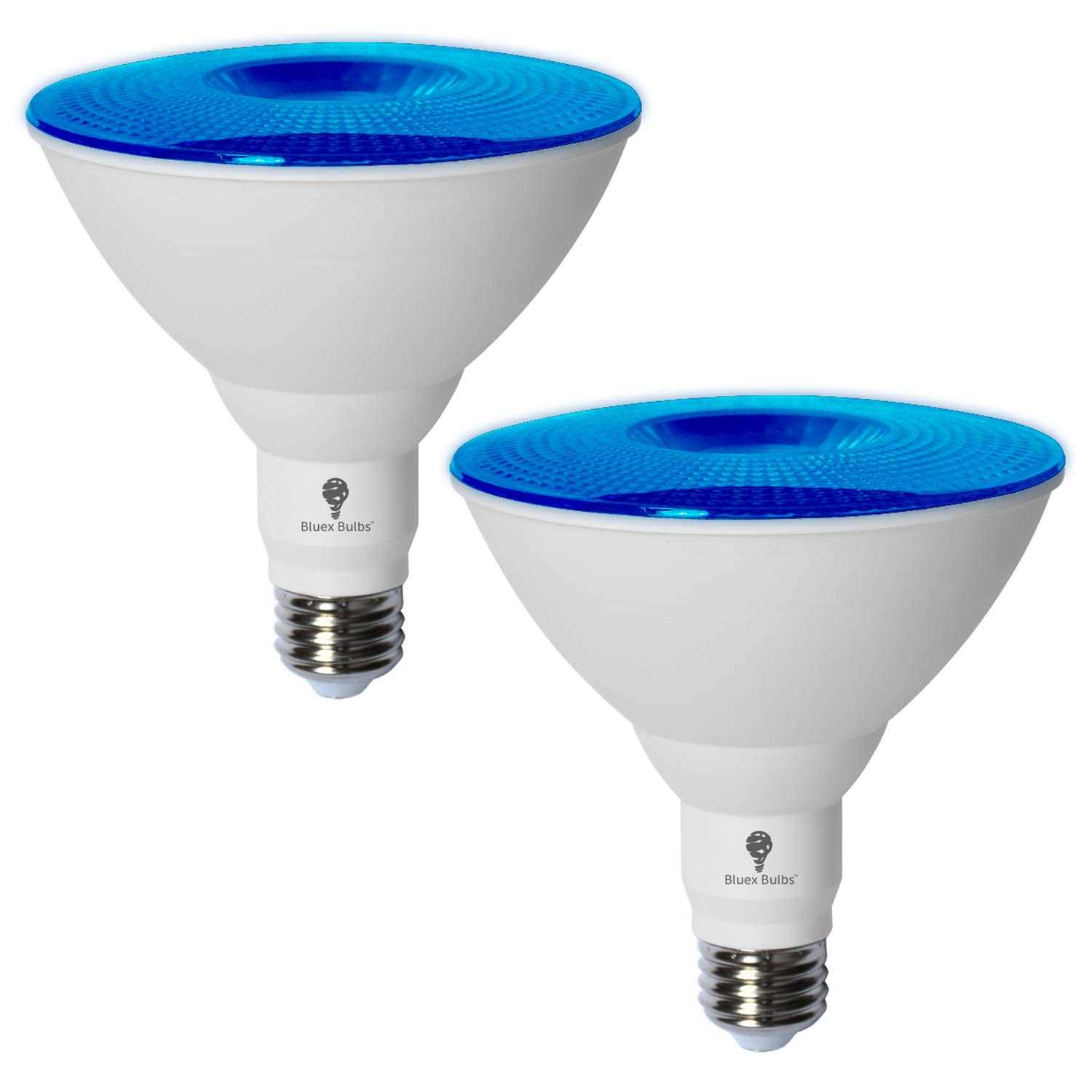 Bluex Bulbs 2 Pack BlueX LED Par38 Flood Light Bulb