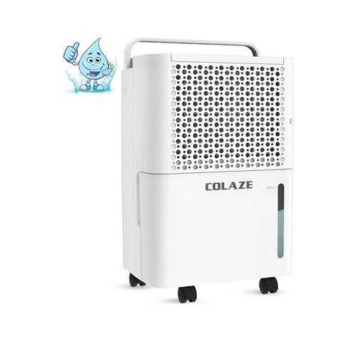2500 Sq. Ft 30 Pint Dehumidifier, Dehumidifiers For Home Basement With Drain Hose, Colaze Dehumidifiers For Large Room With Auto Or Manual Drain